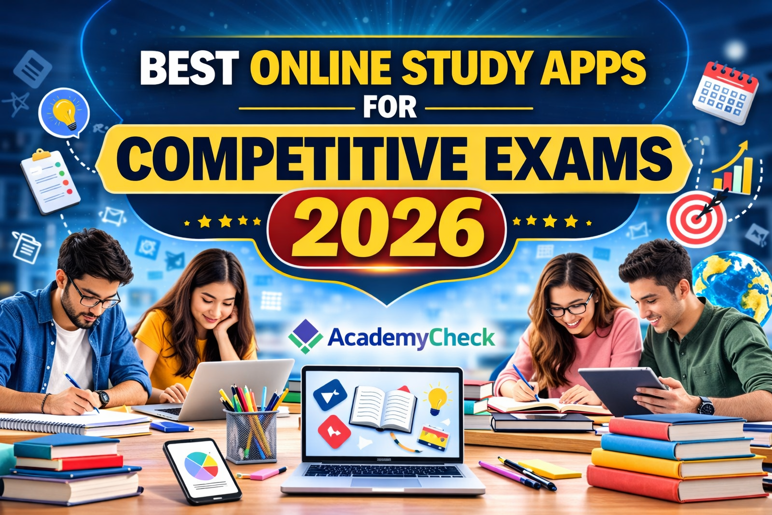 10 Best Online Study Apps & Websites for Competitive Exam Preparation (2026 Guide)